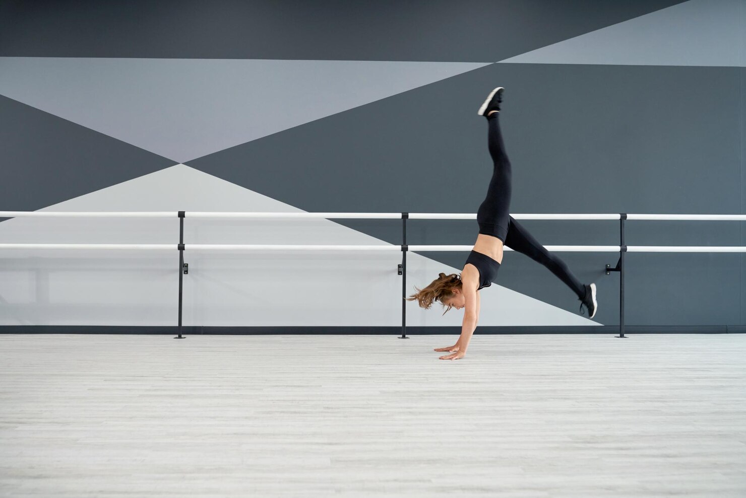 Gymnastics training